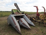 1668. New Idea Model 324 Two Row Wide Corn Picker, 8 Roll Husking Bed