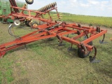 1675. IH Model 55, 12 Shank Chisel Plow with New Wide Sweeps and Hydraulic
