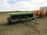 1688. John Deere Model 8350 12 FT. End Wheel Grain Drill, Grass Seeder, 6 I