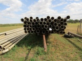 1694. Pile of Approx. 70 ( 6 Inch X  30 FT.) Hook & Latch Irrigation Pipe,