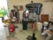 904. Master Force 17 Inch 1 H.P. Drill Press on Adjustable Pedestal Stand,