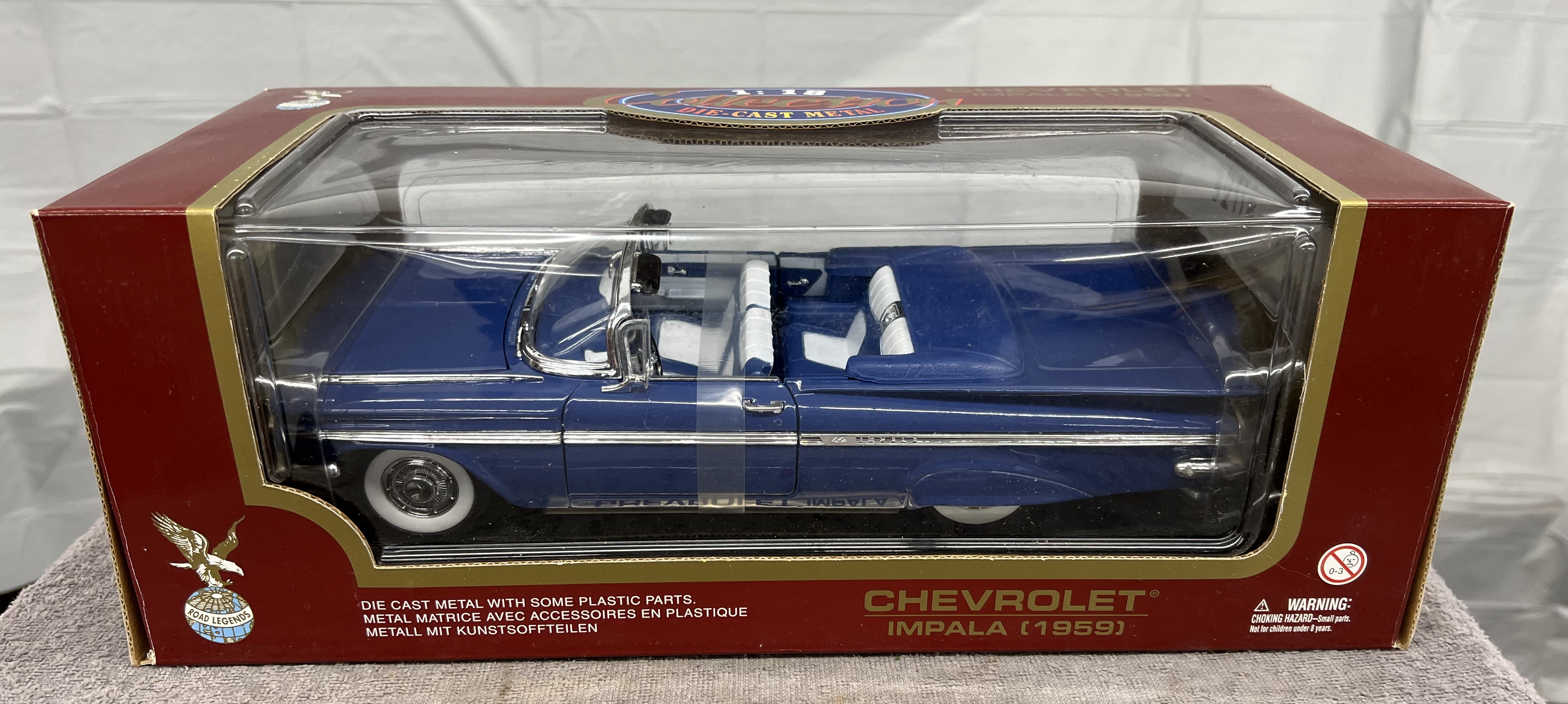 1/18 1959 Chevrolet Impala Convertible by Road Proxibid