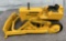 John Deere dozer with blade, rubber tracks, no box