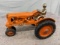 Arcade Allis-Chalmers tractor with man, Approx. 7 ½”