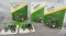 (5) 1/64 John Deere tractors, 2 with sound guard cabs, (2) 7800, and 6200, new in bubbles, $x5