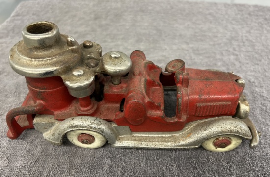 Cast Iron firetruck, 2168, approx. 8 ½”
