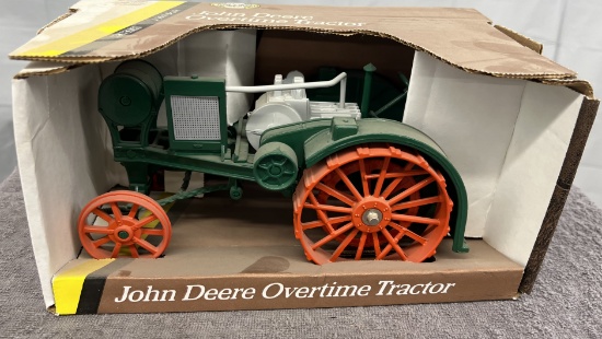 1/16 John Deere Overtime tractor, new in box