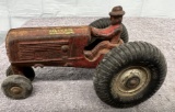 Arcade Oliver tractor with man, Approx. 5”