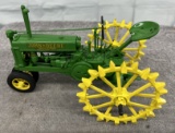 John Deere General Purpose tractor, unstyled NF, rear steel wheels, by Gilson Rieke,