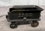 Cast Iron coal car, 1101, Approx. 4 ½”