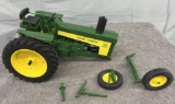 John Deere 730 diesel tractor, by Yoder, WF needs repair, no box