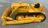 International TD25 crawler with blade, rubber tracks are weathered, no box