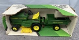 1/16 John Deere Lawn and Garden tractor with trailer, new in box