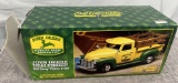 1950 Chevy pickup, John Deere Dealership, new in box, one flap is tore