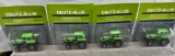 (4) 1/64 Deutz-Allis tractors, (3) 6265 and (1) 6275, new in bubbles, $x4