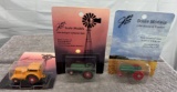 (3) 1/64 Antique Collector tractors, 2 Oliver and 1 Minneapolis Moline UDX, new in bubbles, $x3