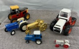 1/32 Case 4890 4wd tractor, Versatile 256 tractor, Ford 6600 tractor,