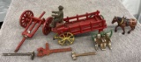 Cast Iron horse related items for parts or repair