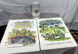 John Deere kids books, video, and 150th year pewter cup