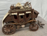 Wood Wells Fargo stagecoach