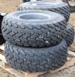 159. 237-534, (4) 32.5 X 15  Tires on  6 Hole Rims, Your Bid X 4, Tax