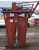 175. 245-324. Bowman Hydraulic Livestock Working Chute, Tax