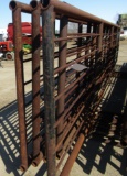 238 231 (5) 24 FT. Free Standing Cattle Panels with Staringary Legs, Your Bid X 5, Tax