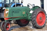 256. 280-457. Oliver Model 70 Gas Tractor, Side Curtains, Pulley, Fenders,