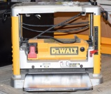 53.   287-512. Dewalt Bench Top 12.5 Inch Electric Wood Planer, Tax