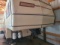 921. Monitor 25 FT. 5th Wheel Camper Trailer, Front Bedroom, Table-Bed, Gas
