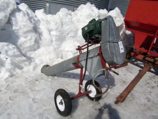 890. 7 Inch Stub Auger with Dayton 1 H.P. Electric Motor