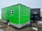 8’x15’ Homemade Fish House on Single Axle Frame, 6 Holes, Heater, Dinette, Bunk