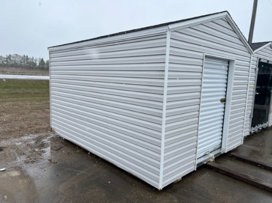 New 10'x12' Storage Shed with Roll Up Door