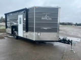 2024 8'x17V American Surplus RV Edition Ice Castle Fish House