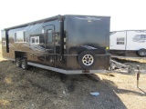 2017 8'X24'V American Surplus Grand Castle Ice Castle Fish House