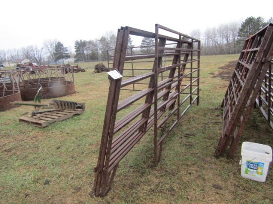 1715. (5) 12 FT. X 70 Inches High Interlocking Cattle Panels, Your Bic X 5