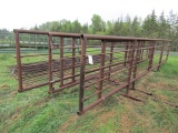 1888. (6 ) 24 FT. Long X 63 Inches High Free Standing Corral Panels, Your B