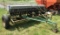 950. John Deere Van Brunt 10 FT. Single Disc Grain Drill on Low Rubber, Gro