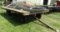 972. Minnesota 4 Wheel Wagon with 8 FT. X 14 FT. Wooden Flat Bed