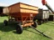 980. MN 250 Gravity Box on MN 7 Ton Four Wheel Wagon, Ext. Pole, (Box is Be