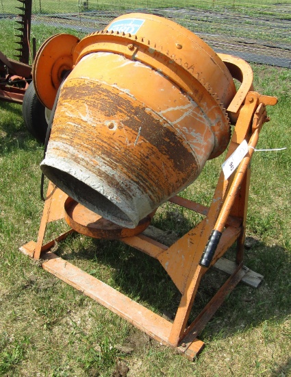 943. Wards Portable Cement Mixer with Elect. Motor