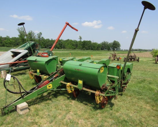 963. John Deere Model 1240 (4RW) Corn Planter, Dry Fertilizer, Insecticide