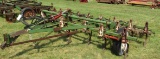 969. Glencoe 13 FT. Pull Type Field Cultivator, 3 Bar Harrow, Hyd. Cylinder