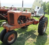 987. Allis Chalmers Model WC, Very Good 13.6 X 28 Inch Rear Rubber, Narrow