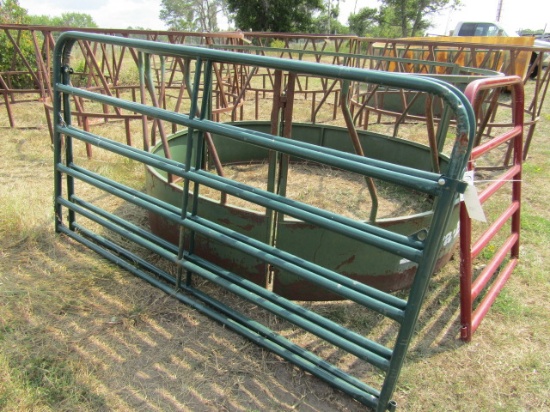 768. (2) 8 FT. FARM GATES, ONE MONEY FOR THE PAIR