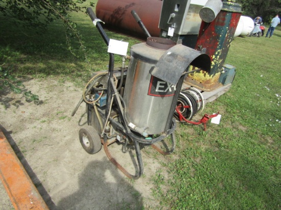8. EX CELL HOT WATER PRESSURE WASHER, NEEDS PUMP