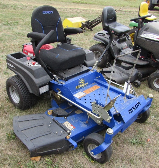 600. DIXON RAM-MAG ZERO TURN LAWN MOWER, 20 H.P. HONDA ENGINE, 44 INCH DECK