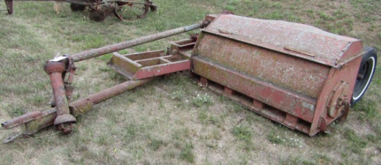 605. TWO ROW PULL TYPE STALK CHOPPER, (NOT USED FOR YEARS)