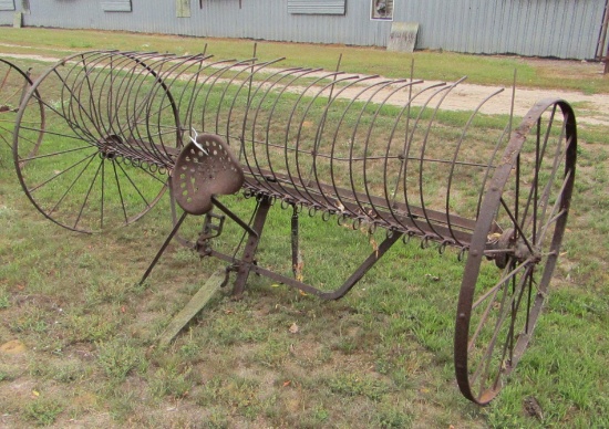 609. DUMP RAKE ON HIGH STEEL, NEEDS POLE