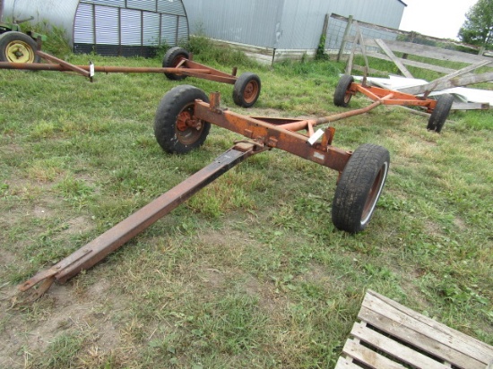 273. MN 7 TON FOUR WHEEL WAGON WITH LONG REACH